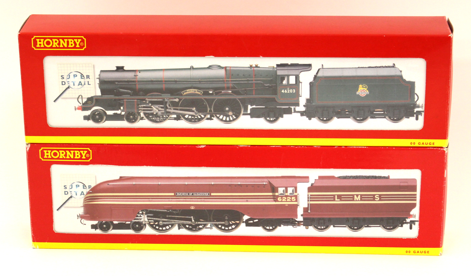 Hornby: A boxed 'Duchess of Gloucester', Coronation Class Locomotive, LMS 4-6-2, 6225, R2179,