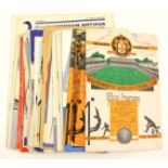 Football League Programmes: A collection of 1950's Division 1 programmes to include: Wolverhampton