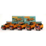 Matchbox: Five Superfast 75 vehicles, 71c Dodge Cattle Truck, metallic bronze cab and chassis,