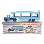 Dinky: A boxed Dinky Supertoys Pullmore Car Transporter, 982, Dinky Toys Delivery Service,