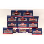 Bachmann: A collection of ten boxed 8 Plank Wagons with Coke Rails, 'Stanton', 37-206A,