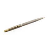 Parker 75 Cisele sterling silver ballpoint pen