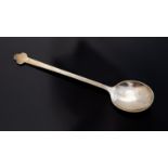 Charles Rennie Mackintosh for Cranstons tea rooms, a Glasgow school teaspoon, trefoil terminal,