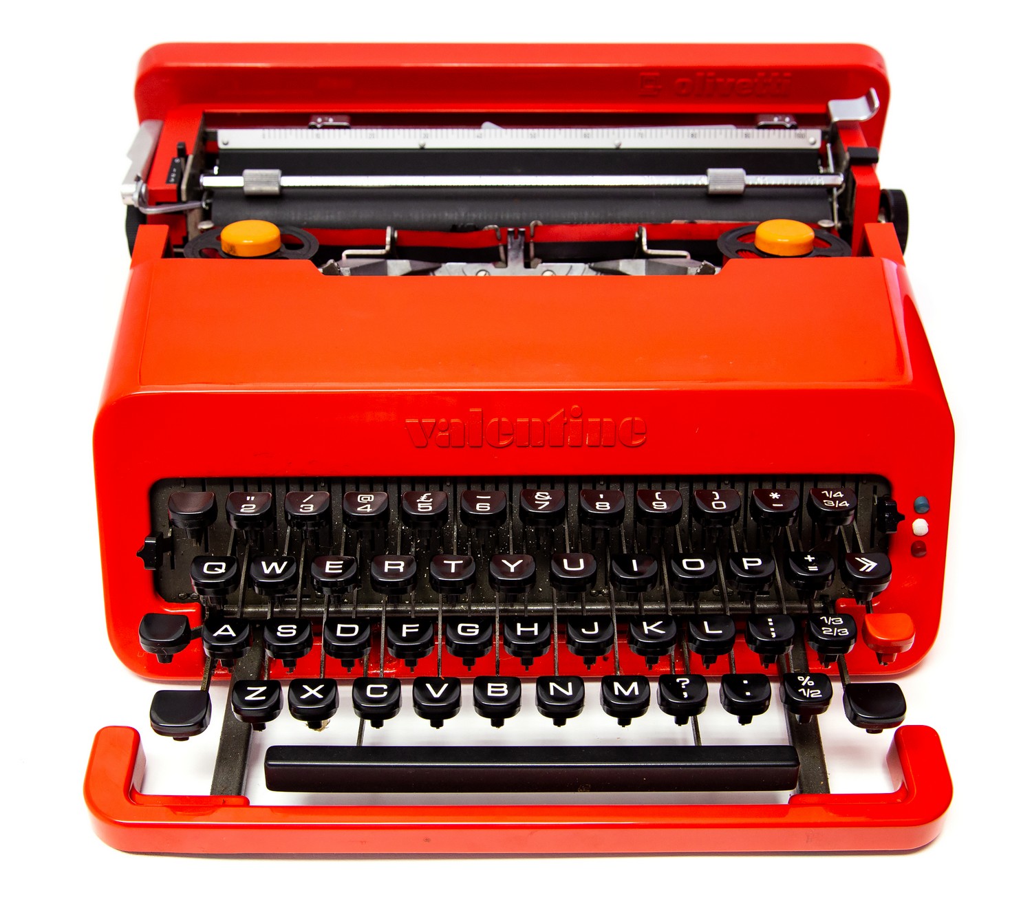 Ettore Sottsass and Perry King for Olivetti, a Valentine portable typewriter, circa 1968, - Image 2 of 3