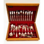 A canteen of silver plated cutlery