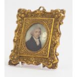 Henry Burch (British, 1763-1834), an oval portrait miniature of a gentleman,