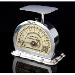 A set of Edwardian novelty silver British postal scale,