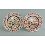 Two Ashworths /Masons Ironstone plates, decorated with 'The Old Japan' pattern No.