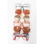 DIOR six pairs of vintage Dior sunglasses,