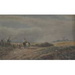 ***REOFFER IN DERBY AUGUST SALE £30/£40***  David Cox Jnr. (British 1809-1885 ), "Returning to the