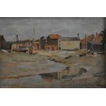 ***REOFFER IN DERBY AUGUST SALE £40/£60***  British School, 20th century, "Rye, Sussex", oil on