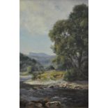 ***REOFFER IN DERBY AUGUST SALE £40/£60***  David Cox Jnr. (British 1809-1885), "Mountain stream