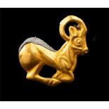 Scythian Gold Ibex Applique, 8th-7th century BC