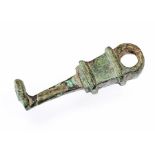 Roman Bronze Key circa 3rd - 4th Century AD.