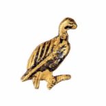 Egyptian Gold Nekhbet Vulture Amulet, Late Period, C. 664 - 332 BC.