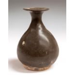 Greek Magna Graecia Black Glazed Vase, 4th-3rd century BC