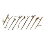 An interesting group of Roman hair pins with bird motifs; possibly found here in Britain. A