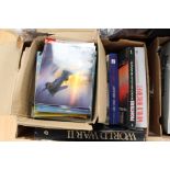 Two boxes of books - general military interest