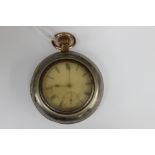 A Pocket Watch and case.