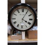 A Thomas Moore of Derby wall clock