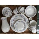 A combination tea and dinner service, Wedgwood, 'Angela', pattern design,