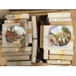 A collection of 29 various limited edition plates,