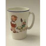 Child's mug of Shelley manufacturing, Reg. No.