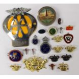 AA Enamel Car badge, Post Office badges, Police Special Constable badges, etc.