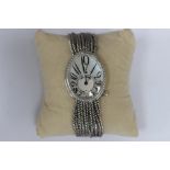 Breguet, a circa 2008 lady's 18ct white gold Reine De Naples bracelet wristwatch,