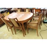 ***TO BE SOLD BY PRIVATE TREATIE***A 1970s teak dining suite,