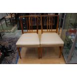 ****TO BE SOLD BY PRIVATE TREATIE****A set of oak Gorden Russell style chairs,