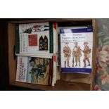 One box of Osprey Men at Arms Series books,