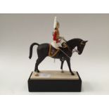 Royal Worcester: 'The Life Guards' modelled by Doris Lindner,