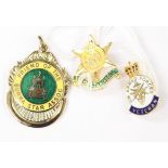 'The Friend of the Burma Star Assoc' badge, 'The Burma Star Badge' and 'Armed Forces Veteran' badge,