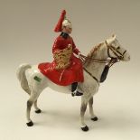 Beswick: mounted Queens Life Guard soldier