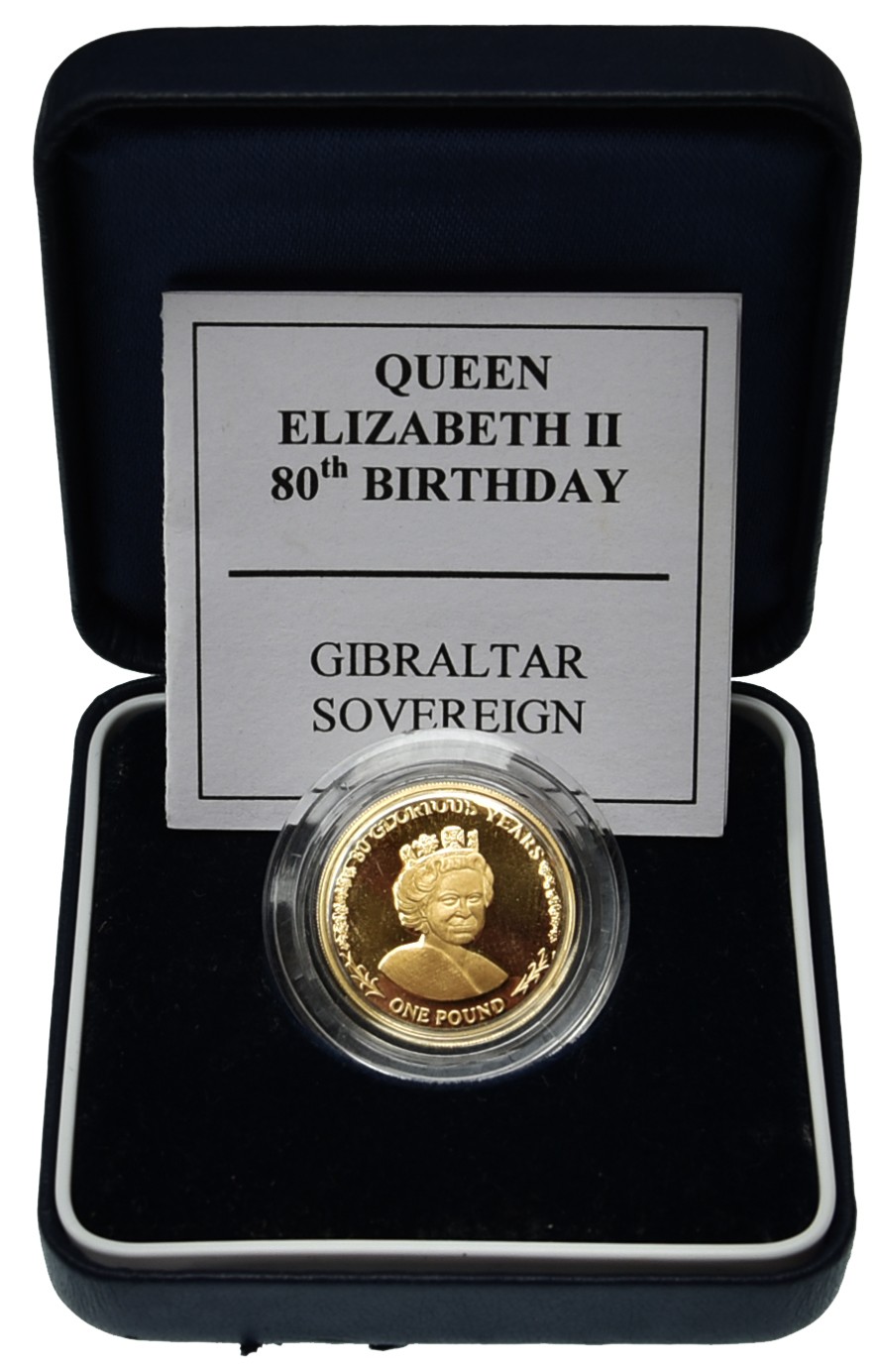 Gibralter Sovereign 2006. Cased as issued with certificate.