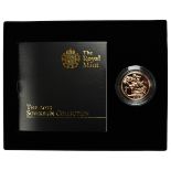 Gold Proof Sovereign 2013 in box as issued with certificate.