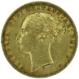 Sovereign 1874 Young Head.