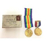 WW1 British Victory medal 355995 Pte E.