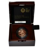 Gold Proof Sovereign 2015 cased as issued with certificate.