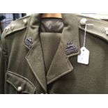 British Army Officers Service Dress Tunics x 4, SD trousers x 2.