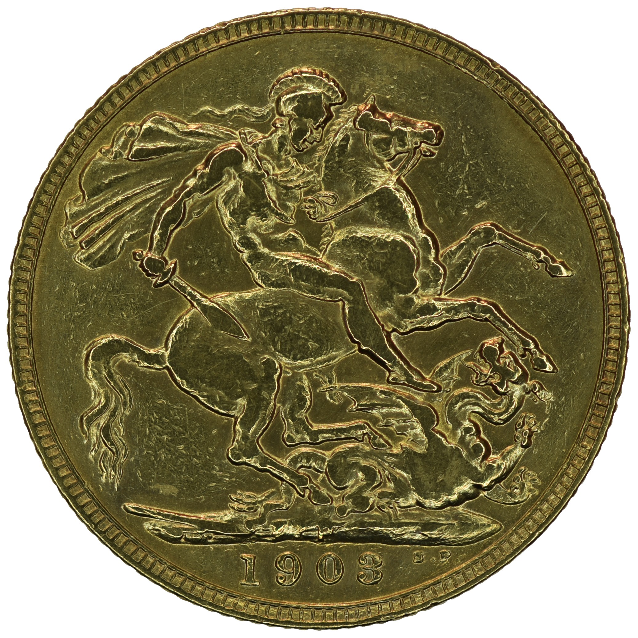 Edward VII Sovereign 1903 - Bild 2 aus 2