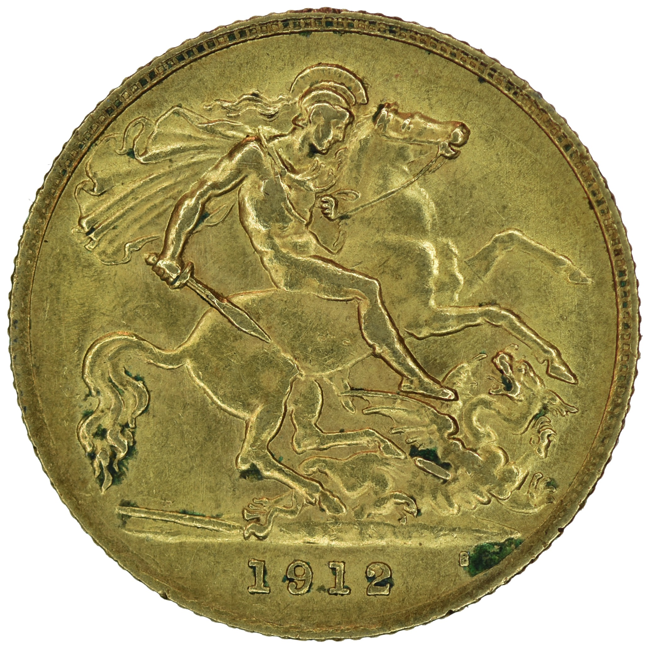 Half Sovereign 1912 - Image 2 of 2