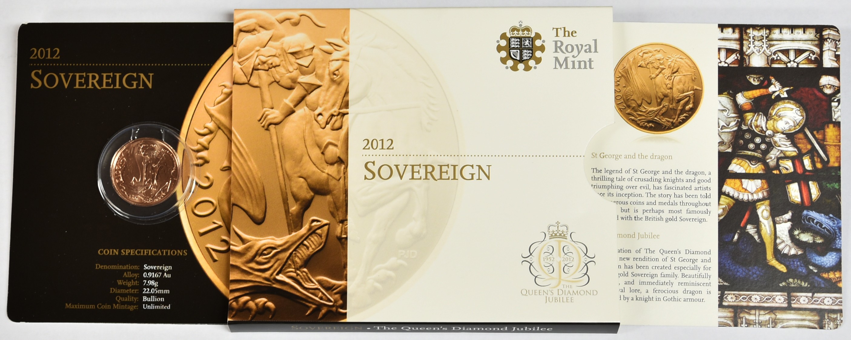 Sovereign 2012 Packaged as issued with certificate.