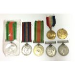 WW2 British Defence Medals X 3.