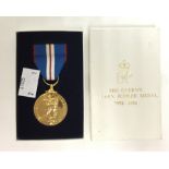 The Queens Golden Jubiilee Medal 1952-2002.