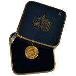 Germany Gold Messestadt - Leipzig 800 Years Anniversary 1965 Medallion. 6.