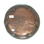 Copper tray made from the Copper plate taken from HMS Foudroyant,