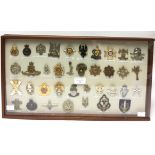 British Army cap badges, Cavalry, Infantry, Special Forces. Post year 2000 amalgamations.