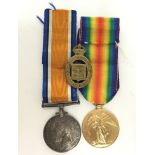 WW1 British War Medal and Victory Medal to M31771 H I Towle, ACT ERA 4,